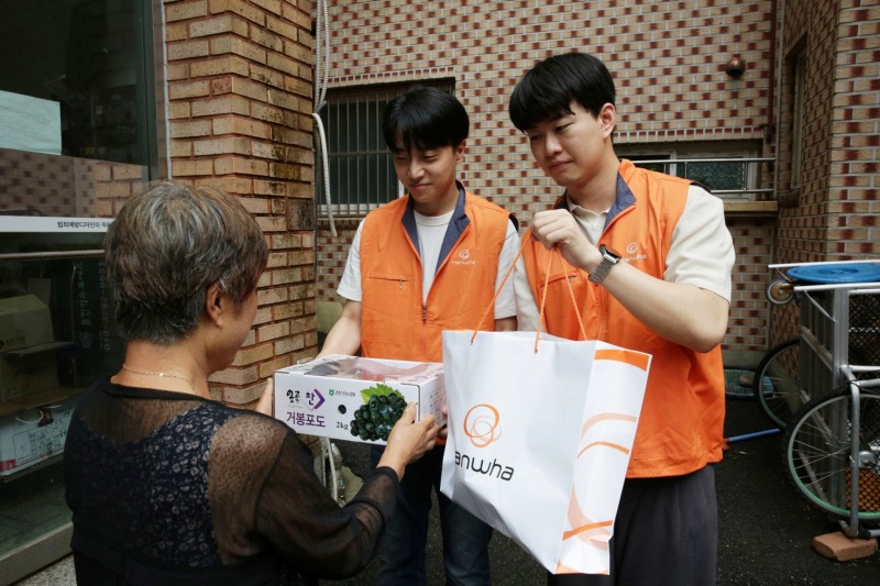 ㈜한화, 여름 제철음식 나눔 봉사활동 실시