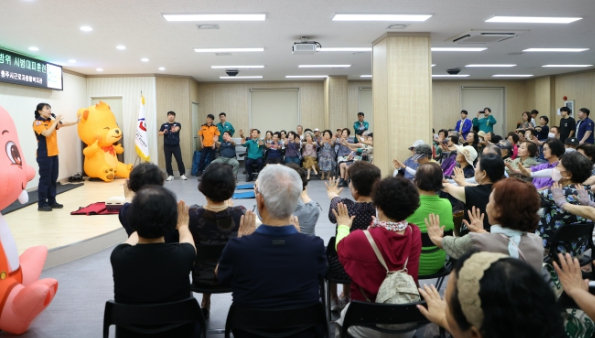 충주시, 공습 대비 민방위 대피훈련 실시