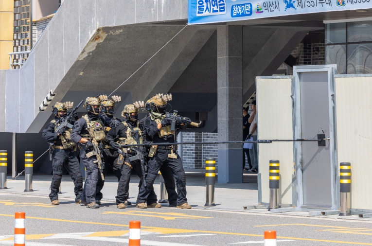 익산시, 실전 같은 훈련으로 위기 대응 역량 강화