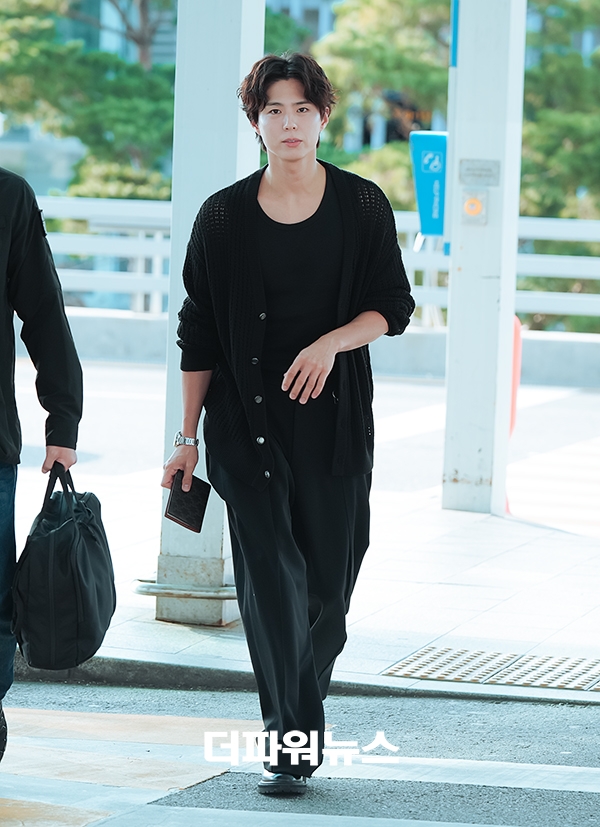 박보검, 인천국제공항 출국