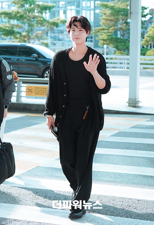 박보검, 인천국제공항 출국