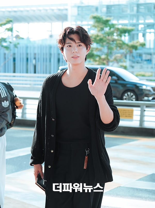 박보검, 인천국제공항 출국
