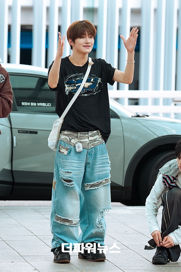 투어스(TWS) 지훈, 인천국제공항 출국