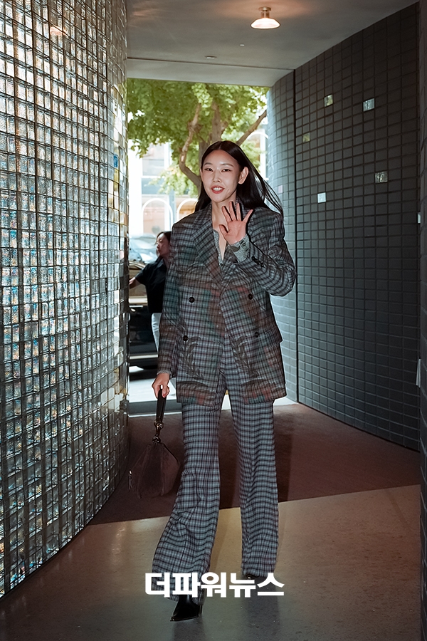 한혜진, 포토월 행사