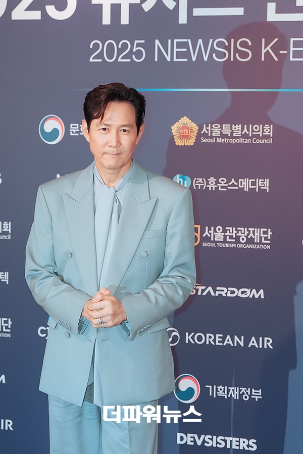 이정재, 2025 뉴시스 한류엑스포 포토월