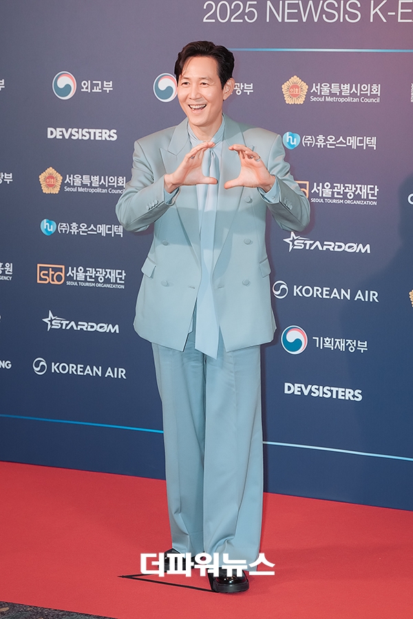 이정재, 2025 뉴시스 한류엑스포 포토월