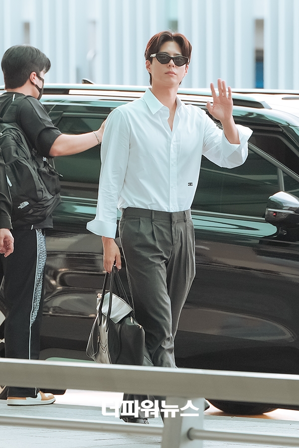 박보검, 인천국제공항 출국