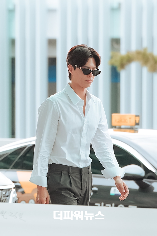 박보검, 인천국제공항 출국