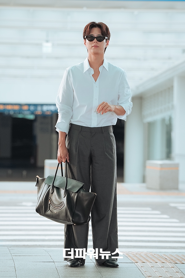 박보검, 인천국제공항 출국