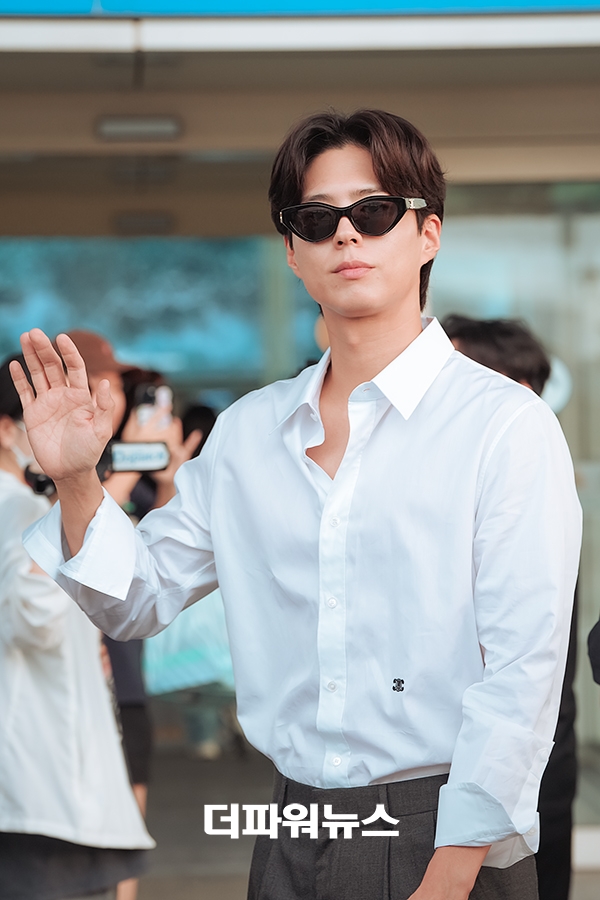 박보검, 인천국제공항 출국