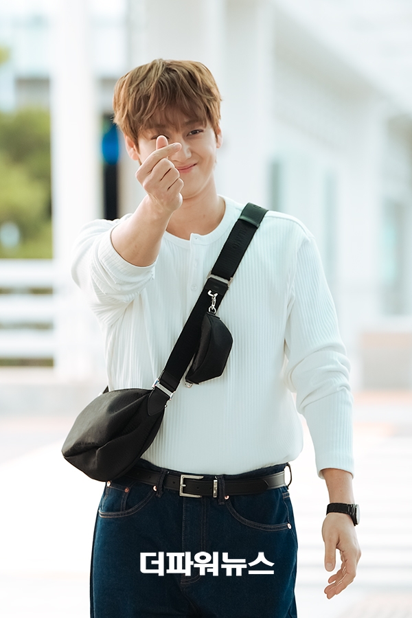 김범, 인천국제공항 출국