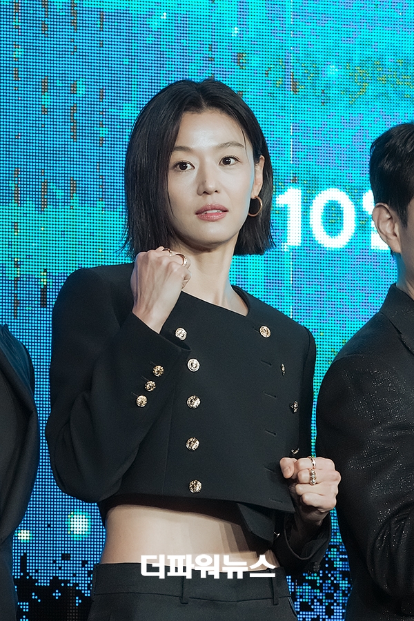 전지현, 디즈니+ 오리지널 시리즈 '북극성' 제작발표회