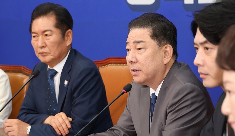 발언하는 김병기 원내대표(사진=연합뉴스)