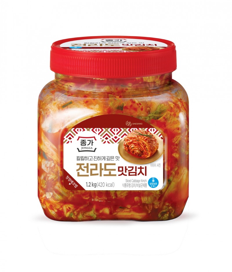 대상 종가, ‘전라도 맛김치’ 선보여