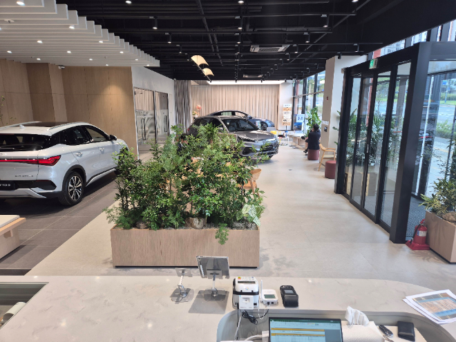 BYD코리아, BYD Auto 인천 서해구 전시장 오픈