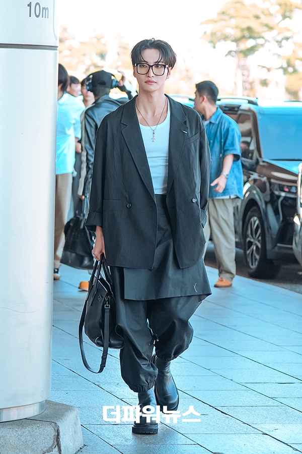 에이티즈 성화, 김포국제공항 출국