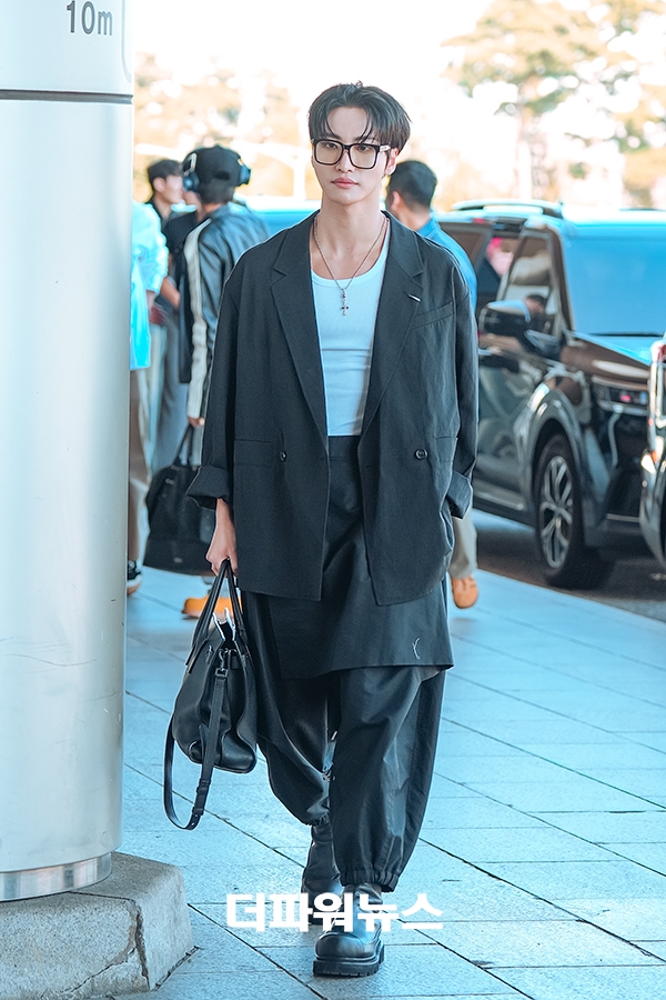 에이티즈 성화, 김포국제공항 출국