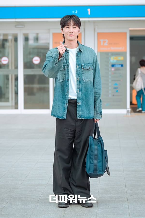 이준영, 인천국제공항 출국