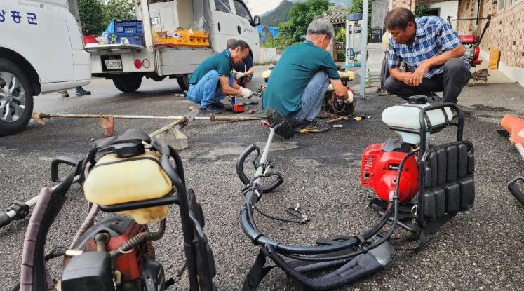 장흥군, 찾아가는 농업기계 순회 수리 ‘호응’