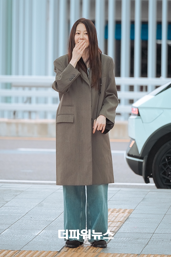 고현정, 인천국제공항 출국