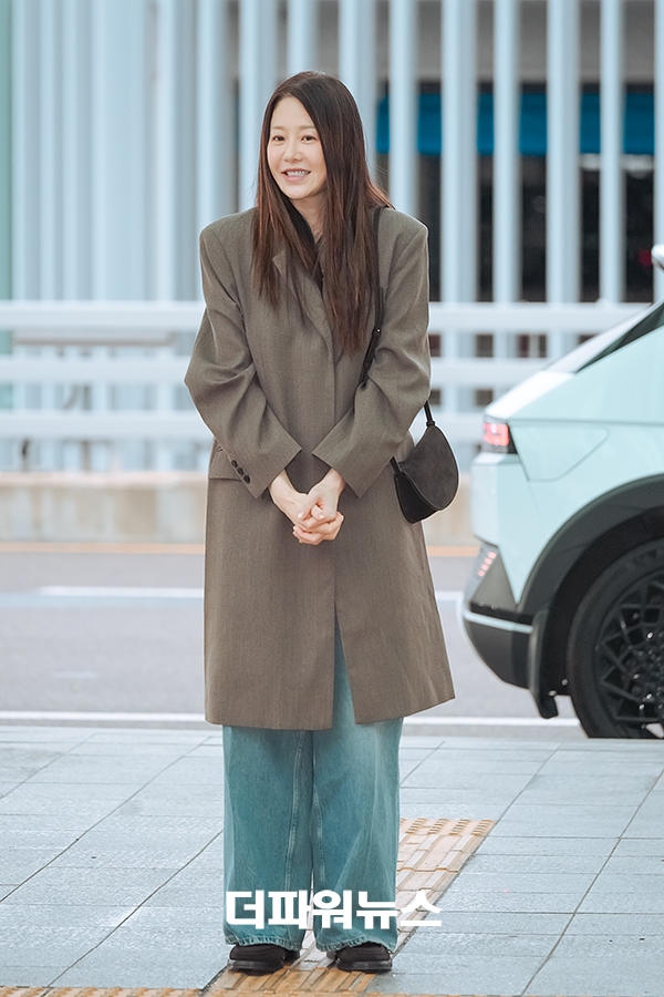 고현정, 인천국제공항 출국