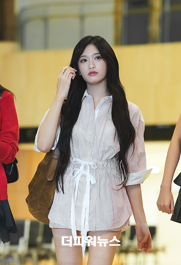 아이브 이서, 김포국제공항 출국