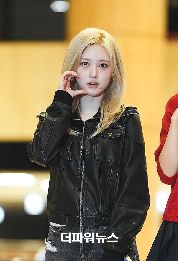 아이브 가을, 김포국제공항 출국