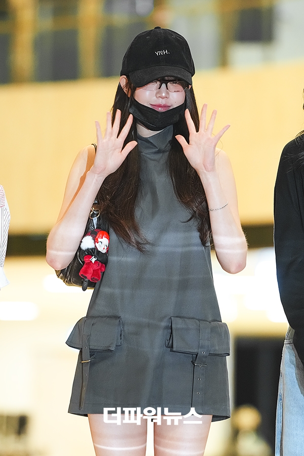 아이브 장원영, 김포국제공항 출국