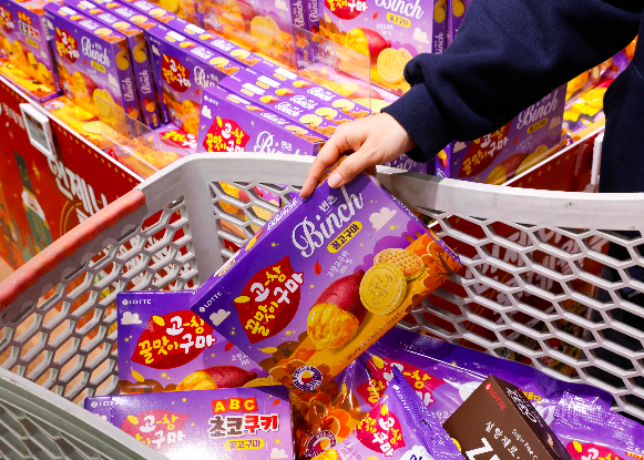 롯데웰푸드, ‘고창 고구마 시리즈’ 완판 기록