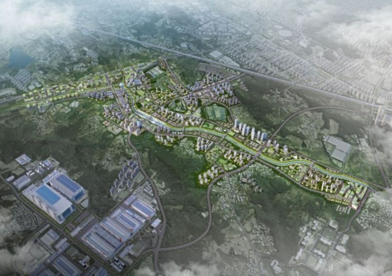 아산탕정2 도시개발사업 조감도