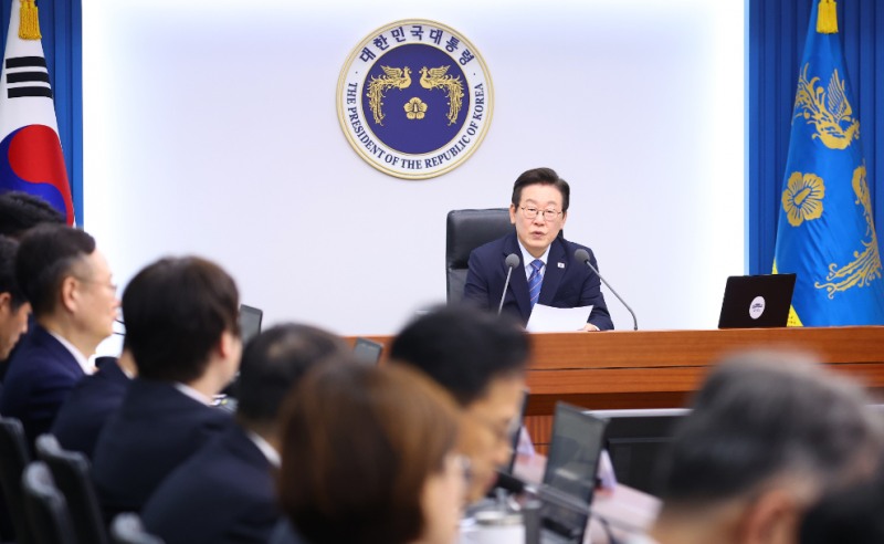 이재명 대통령, 수석보좌관회의(사진=연합뉴스)