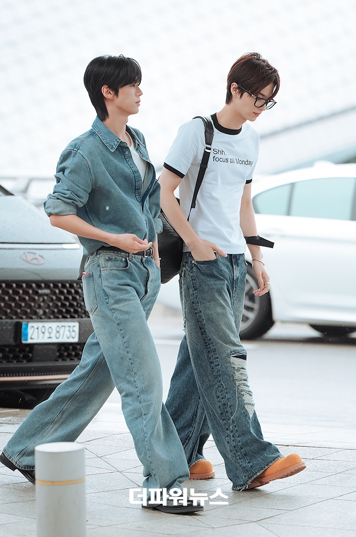 투어스 도훈-신유, 인천국제공항 출국