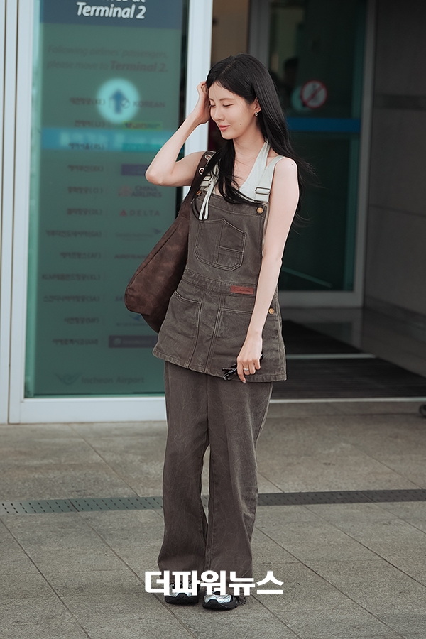 서현, 인천국제공항 출국