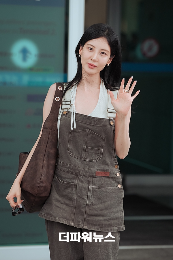 서현, 인천국제공항 출국