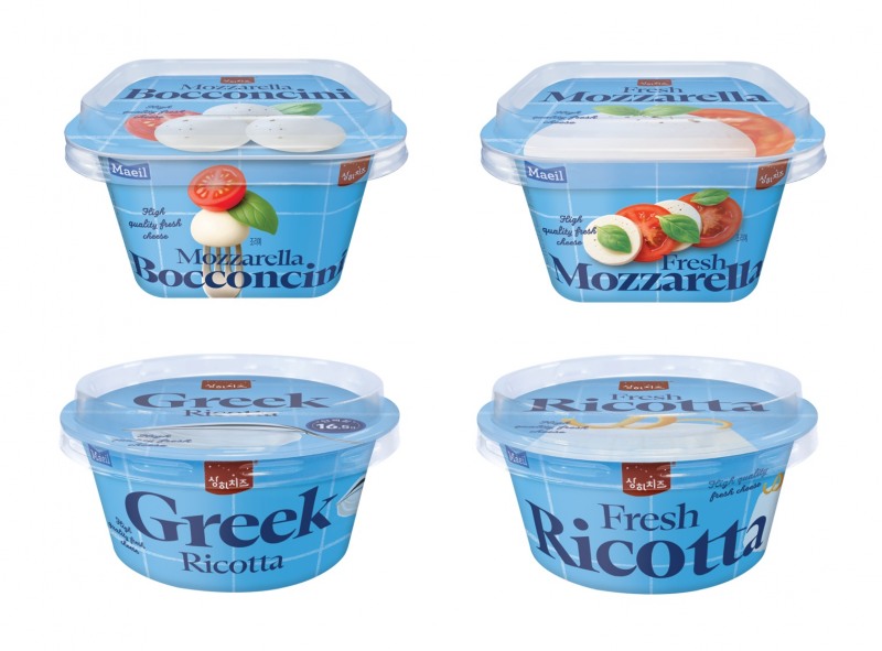 매일유업 상하치즈, 후레쉬치즈 4종 리뉴얼