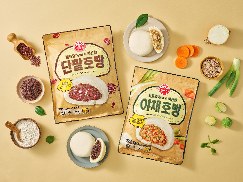 ㈜오뚜기, ‘발효증숙 단팥·야채호빵’ 2종 선보여