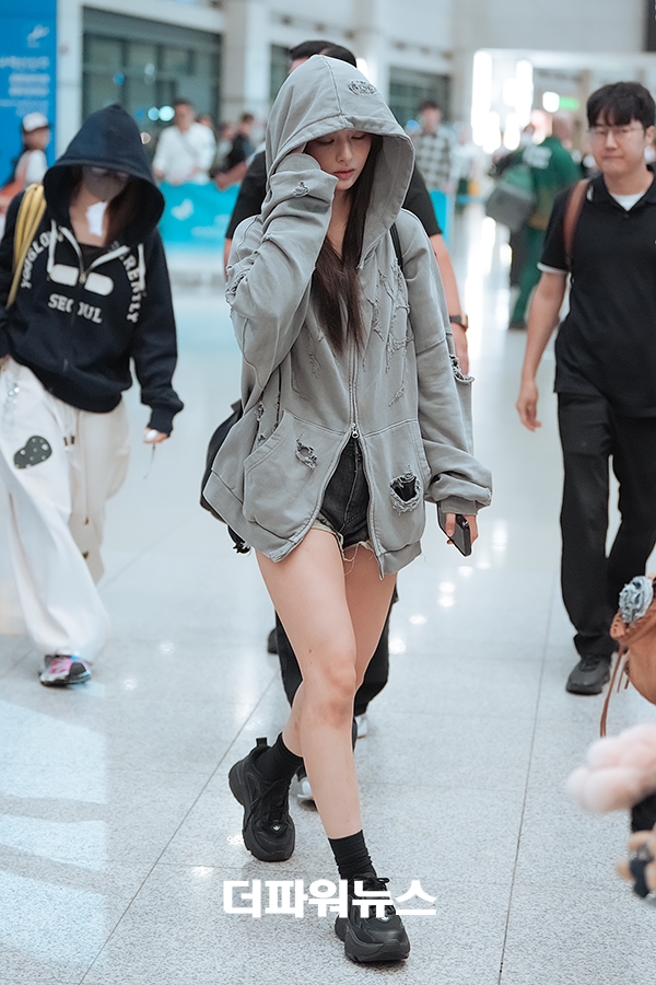 엔믹스 설윤, 인천국제공항 입국