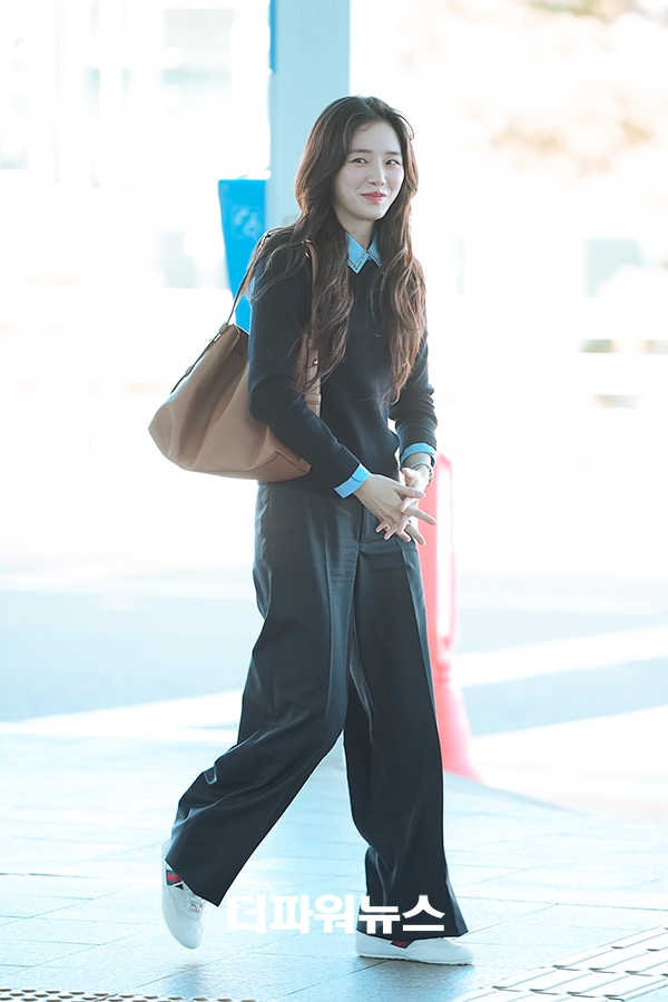 박규영, 인천국제공항 출국