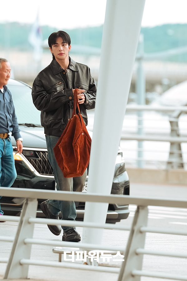 스트레이키즈 현진, 인천국제공항 출국
