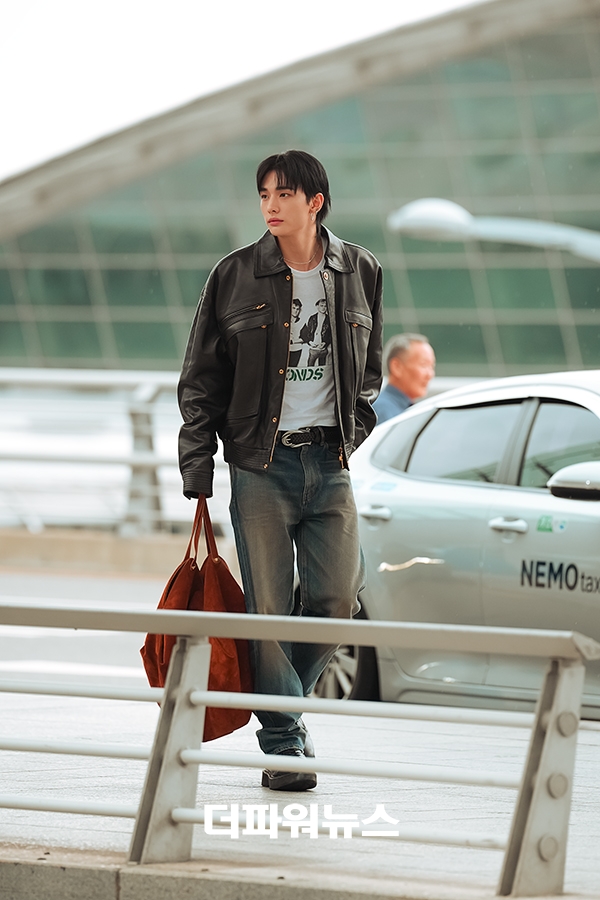 스트레이키즈 현진, 인천국제공항 출국