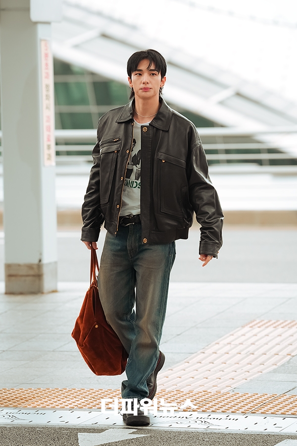 스트레이키즈 현진, 인천국제공항 출국