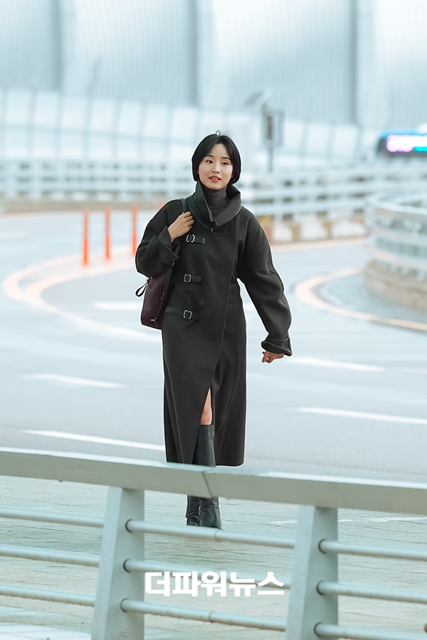 배우 방효린, 인천국제공항 출국