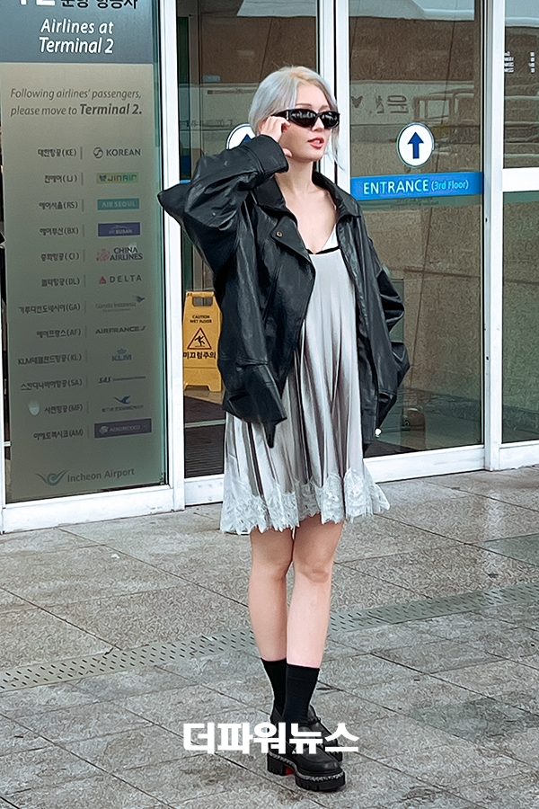 전소미, 인천국제공항 출국