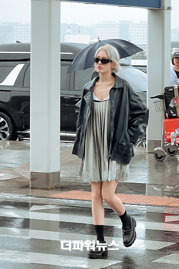 전소미, 인천국제공항 출국