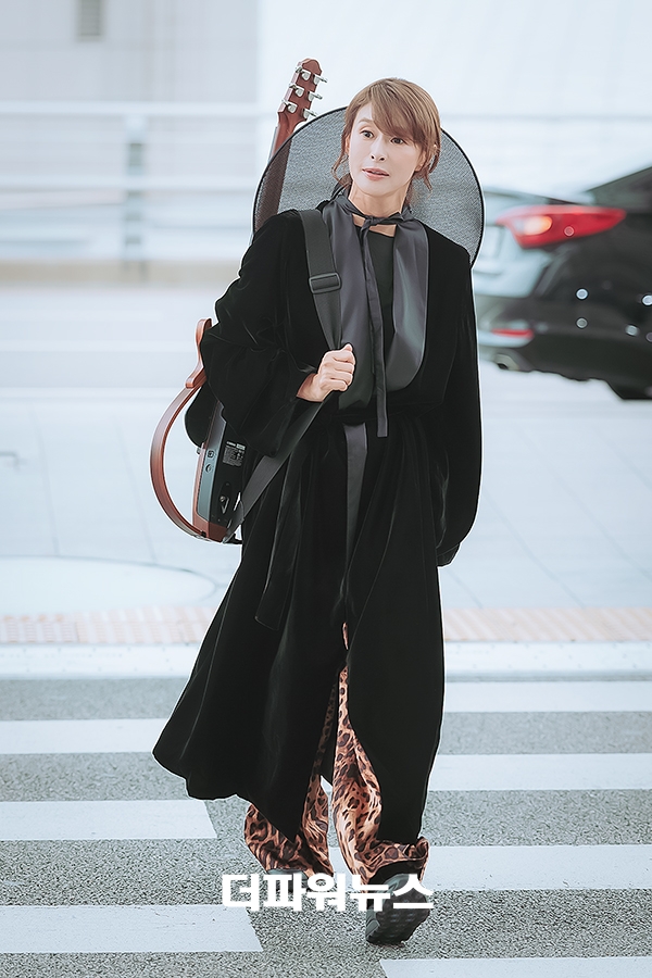 예지원, 인천국제공항 출국