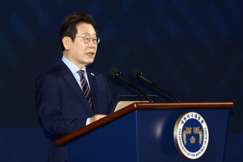 이재명 대통령, 세계한인의 날 기념사(사진=연합뉴스)