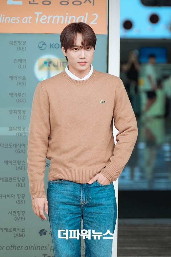 카이, 인천국제공항 출국