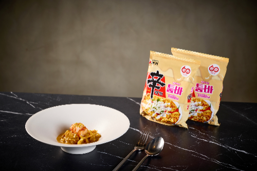 농심, 신라면 툼바 활용한 생면 파스타 메뉴 공개