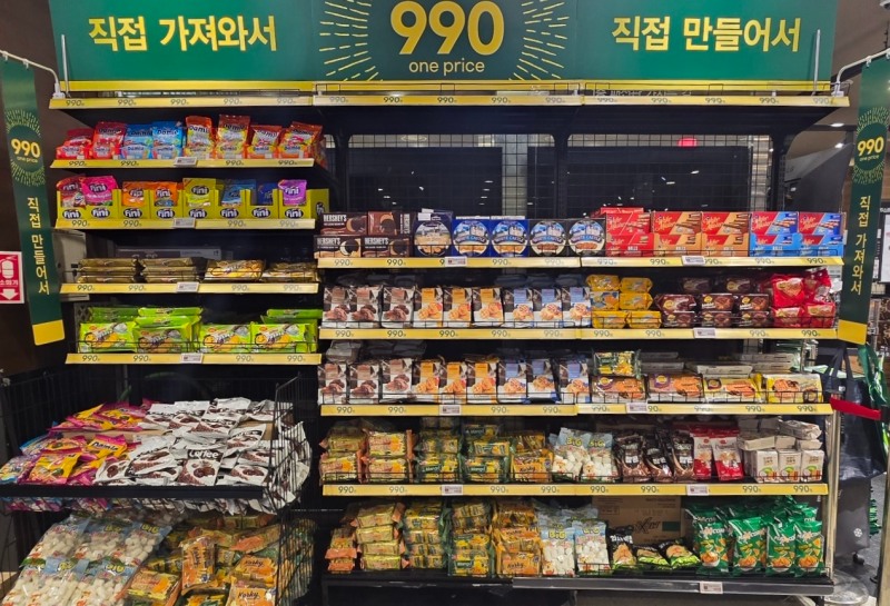 이랜드리테일 킴스클럽, 990원 제과 조닝 10만개 판매 돌파