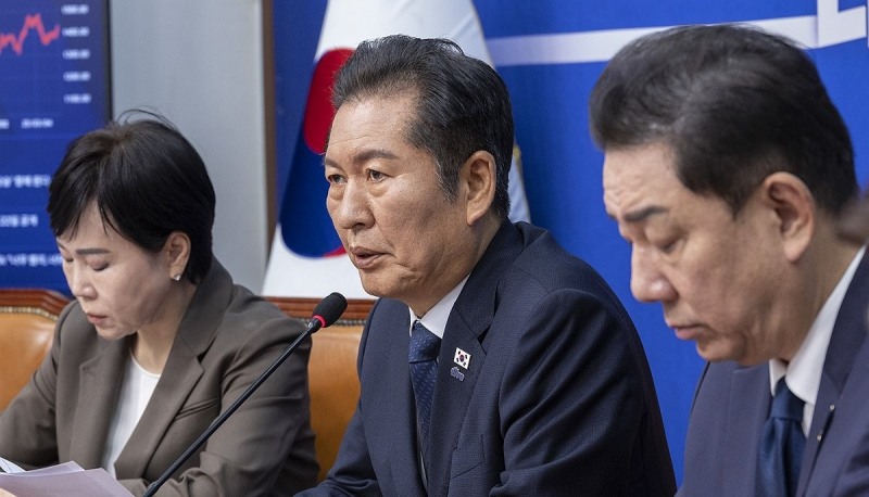 발언하는 정청래 대표(사진=연합뉴스)